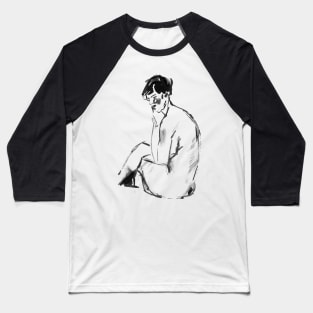 Body Hand Drawn Baseball T-Shirt